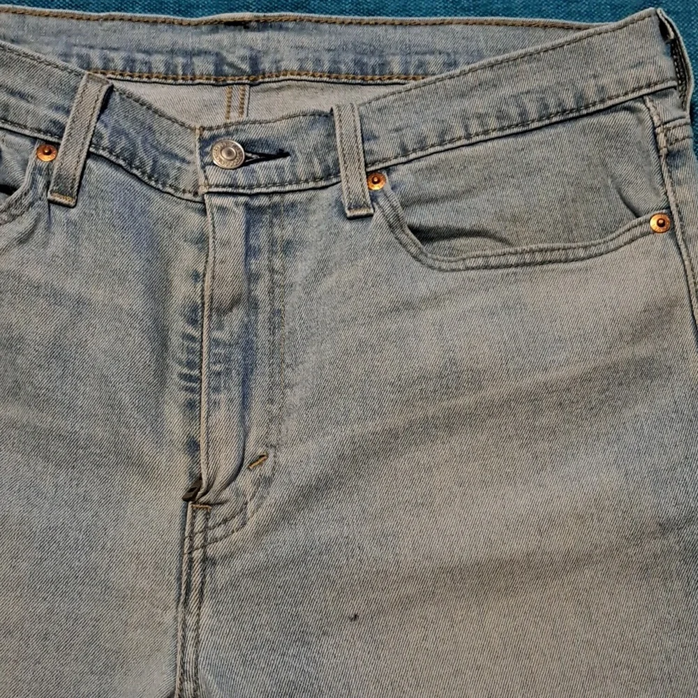 Men Levi's Blue Straight Jeans Classic Denim 510.  W34 L30 - Picture 5 of 5